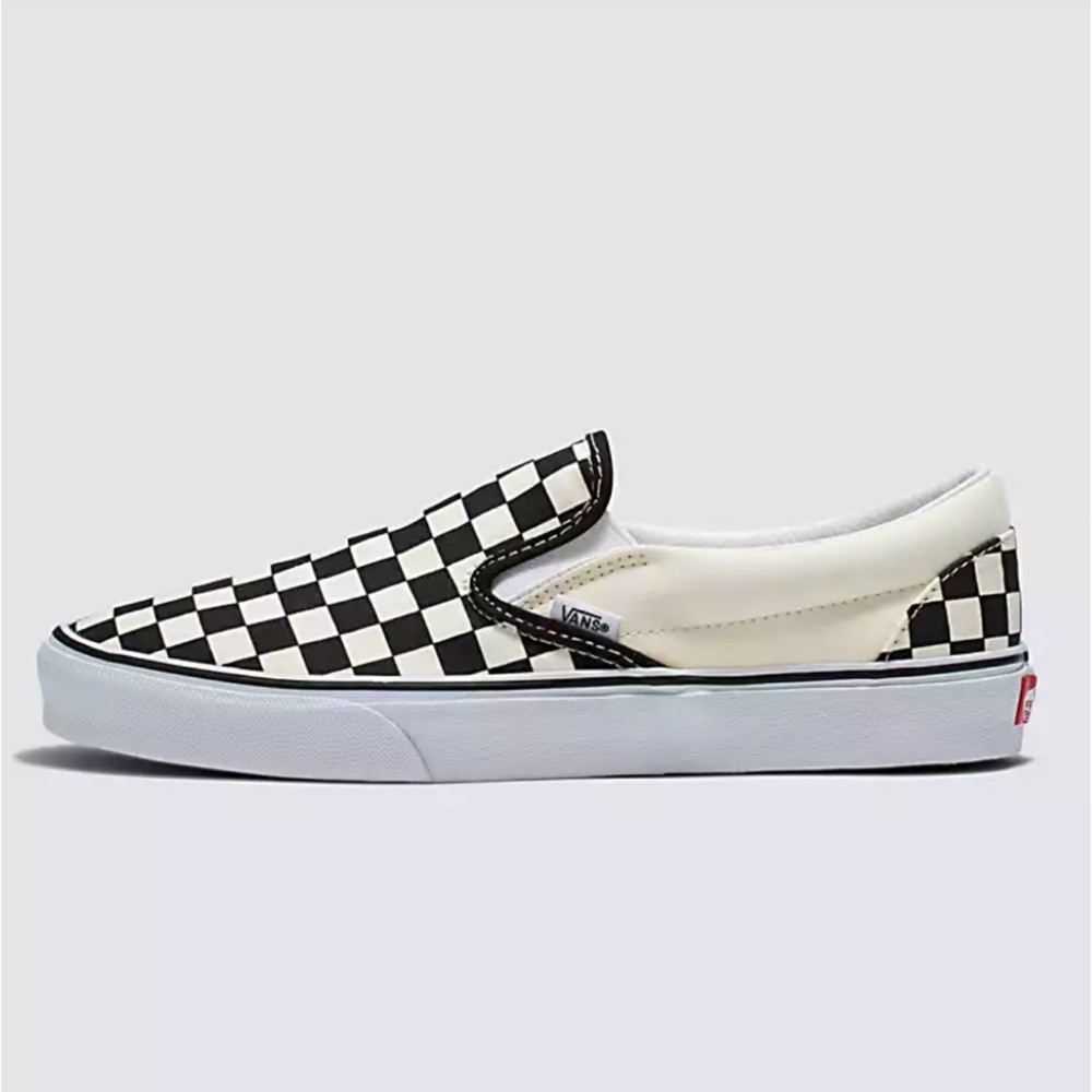 Great condition Vans Off The Wall 508731 Black off White Checkers Sneakers